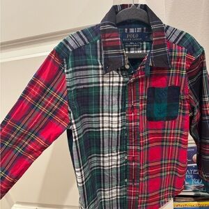 Polo by Ralph Lauren Boys  Colorful Plaid Button-Down Shirt